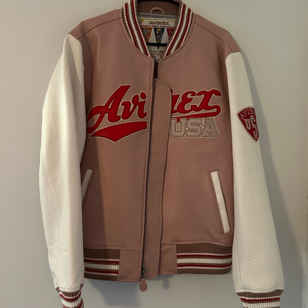 Avirex coat new- Benny the Butcher leather never worn
